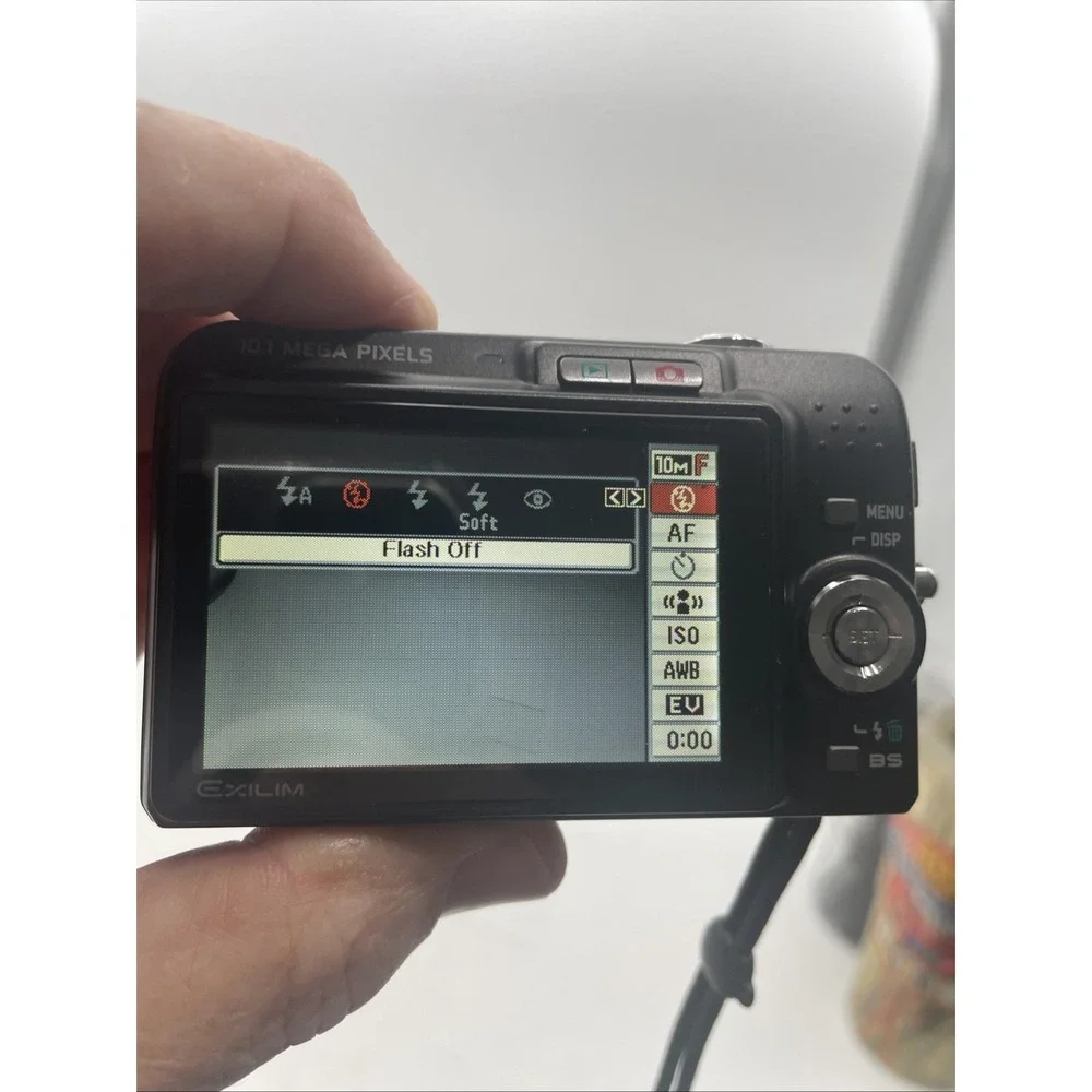 Casio Exilim EX-Z1050 10.1MP Digital Camera 3X Zoom+Battery+SD Card-TESTED